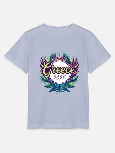 Greece 2025 Team - Stanley/Stella Kinder T-Shirt MINI CREATOR  - Lavendel-Violett