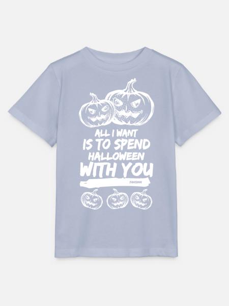 Halloween - Stanley/Stella Kinder T-Shirt MINI CREATOR  - Lavendel-Violett
