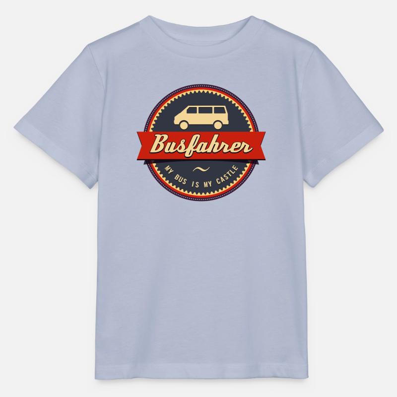 Busfahrer Retro - Stanley/Stella Kinder T-Shirt MINI CREATOR  - Lavendel-Violett