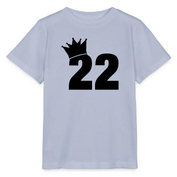 22_krone_f1 - Stanley/Stella Kinder T-Shirt MINI CREATOR  - Lavendel-Violett - Vorne - Braiden (125cm)