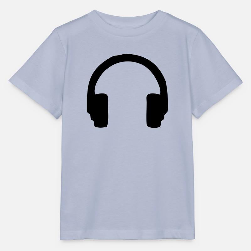 écouteurs / casque - T-shirt bio MINI CREATOR Stanley/Stella Enfant - lavande-violet