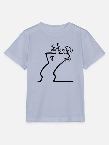 die Linie - Stanley/Stella Kinder T-Shirt MINI CREATOR - Lavendel-Violett