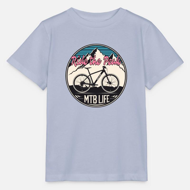 MTB Life - Stanley/Stella Kinder T-Shirt MINI CREATOR - Lavendel-Violett