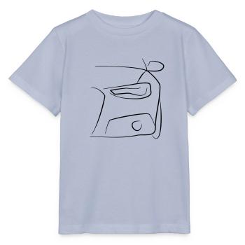 Auto Front Scheinwerfer Tribal - Stanley/Stella Kinder T-Shirt MINI CREATOR  - Lavendel-Violett - Vorne - Braiden (125cm)