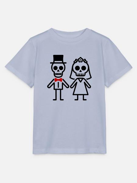 Ehepaar Hochzeit Skelett - Stanley/Stella Kinder T-Shirt MINI CREATOR - Lavendel-Violett