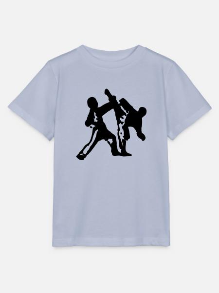 Taekwondo Kampfkunst -1 - Stanley/Stella Kinder T-Shirt MINI CREATOR - Lavendel-Violett