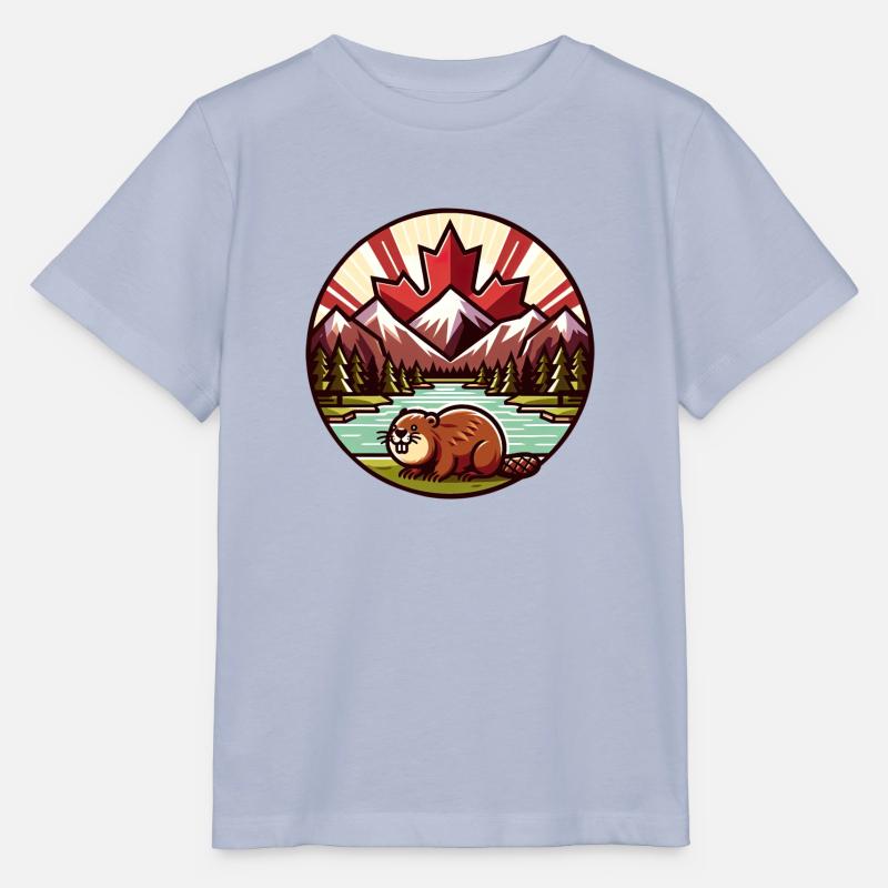 Canada Bieber 3 - T-shirt bio MINI CREATOR Stanley/Stella Enfant - lavande-violet