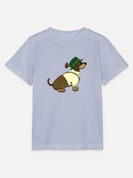 bayerischer Dackelbua - Stanley/Stella Kinder T-Shirt MINI CREATOR  - Lavendel-Violett