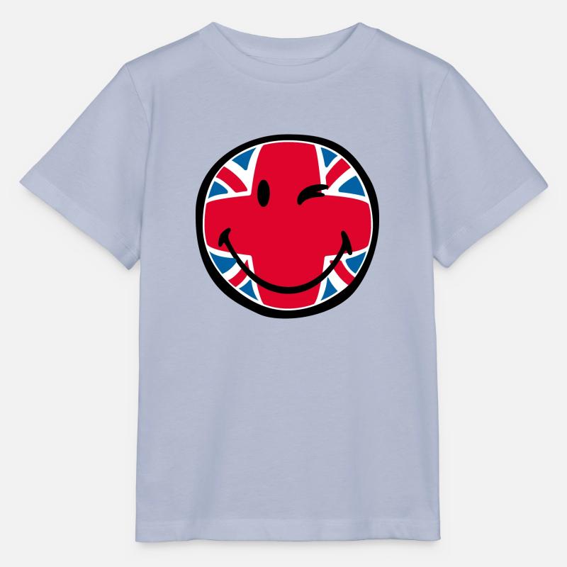 Smiley Great Britain - Stanley/Stella Kinder T-Shirt MINI CREATOR  - Lavendel-Violett