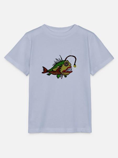 Anglerfisch - Stanley/Stella Kinder T-Shirt MINI CREATOR  - Lavendel-Violett