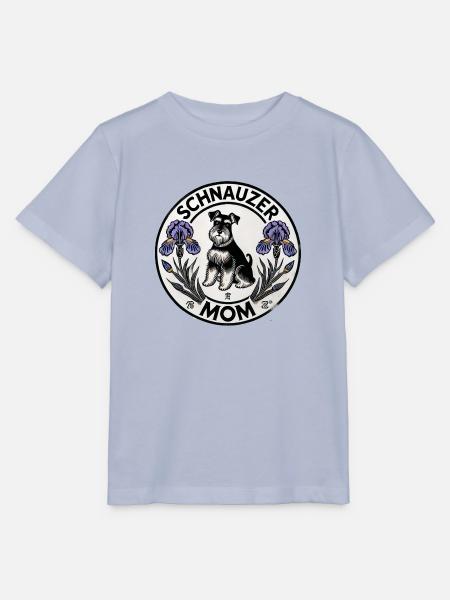 Schnauzer Mama - Stanley/Stella Kinder T-Shirt MINI CREATOR - Lavendel-Violett