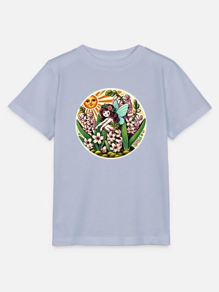 Frühlingshyazinthe Fee - Stanley/Stella Kinder T-Shirt MINI CREATOR  - Lavendel-Violett