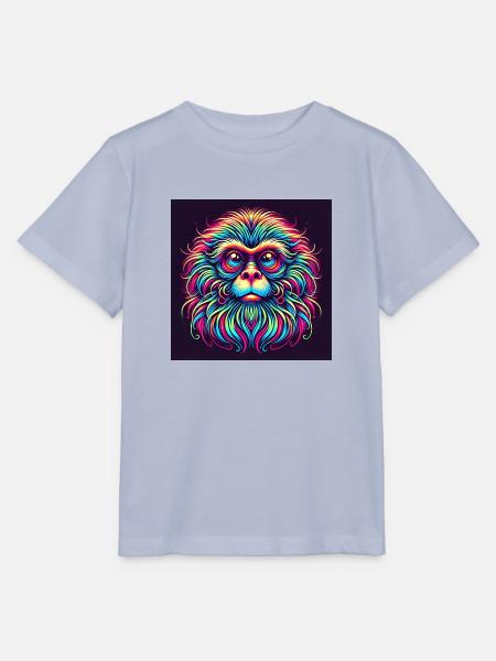 Affe - Stanley/Stella Kinder T-Shirt MINI CREATOR  - Lavendel-Violett