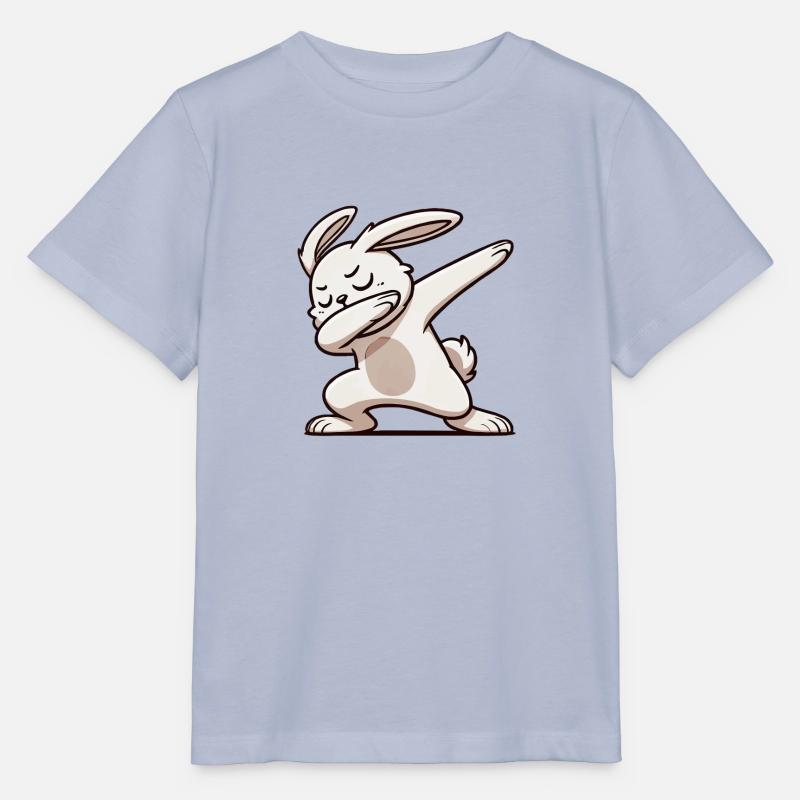 hase rabbit dabbing - Stanley/Stella Kinder T-Shirt MINI CREATOR  - Lavendel-Violett