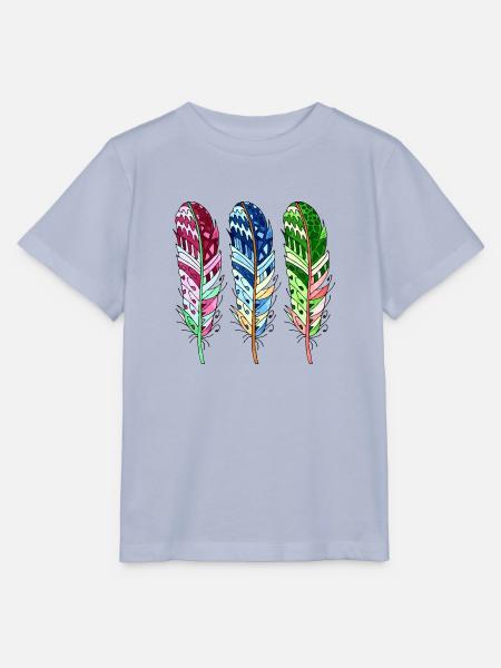 Feder - Stanley/Stella Kinder T-Shirt MINI CREATOR  - Lavendel-Violett