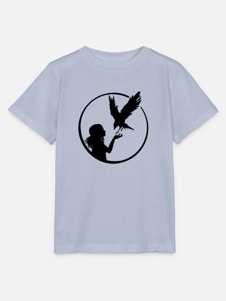 Maedchen Vogel - Stanley/Stella Kinder T-Shirt MINI CREATOR  - Lavendel-Violett