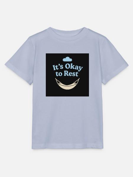 It’s Okay to Rest – Mental Health Shirt - Stanley/Stella Kinder T-Shirt MINI CREATOR - Lavendel-Violett