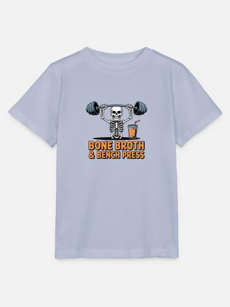 Bone Broth & Bench Press - Stanley/Stella Kinder T-Shirt MINI CREATOR  - Lavendel-Violett