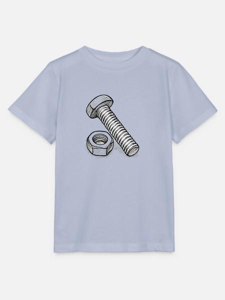 Schraube und Mutter - Stanley/Stella Kinder T-Shirt MINI CREATOR - Lavendel-Violett