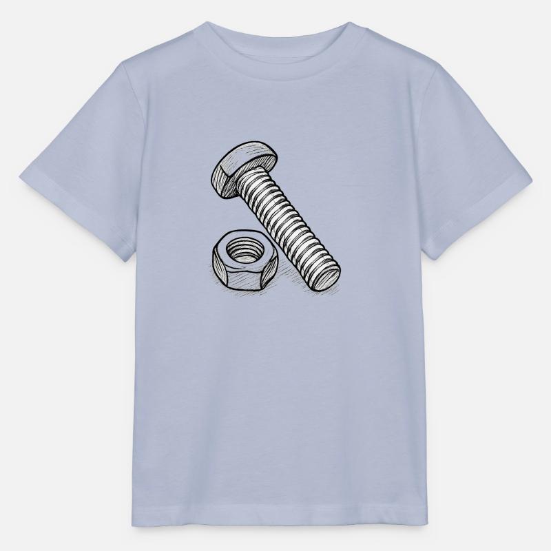 Vis et écrou - T-shirt bio MINI CREATOR Stanley/Stella Enfant - lavande-violet