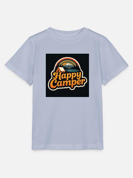 Happy Camper - Stanley/Stella Kinder T-Shirt MINI CREATOR - Lavendel-Violett