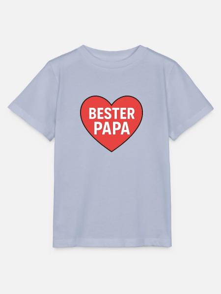 BESTER PAPA - Stanley/Stella Kinder T-Shirt MINI CREATOR  - Lavendel-Violett