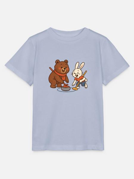 Curling - Stanley/Stella Kinder T-Shirt MINI CREATOR  - Lavendel-Violett