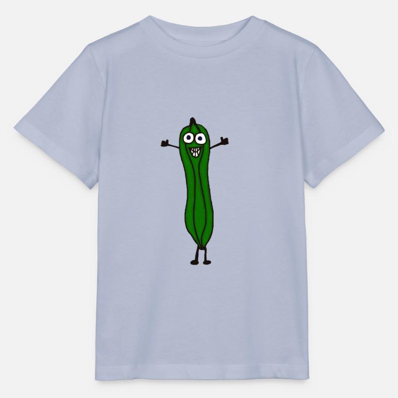 Courgettes rigolotes rigolotes - T-shirt bio MINI CREATOR Stanley/Stella Enfant - lavande-violet