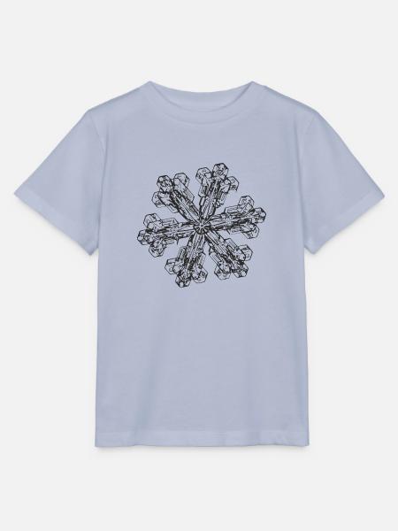 snowflake 3 black - Stanley/Stella Kinder T-Shirt MINI CREATOR - Lavendel-Violett