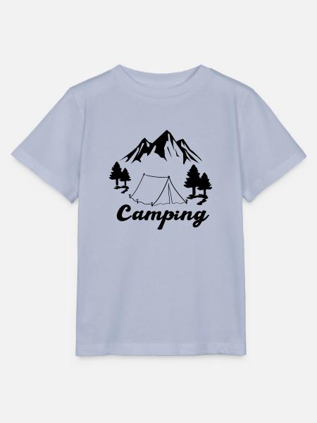 camping - Stanley/Stella Kinder T-Shirt MINI CREATOR - Lavendel-Violett