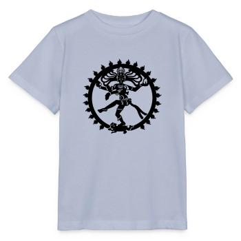 shiva zen india god of dance yoga zen - T-shirt bio MINI CREATOR Stanley/Stella Enfant - lavande-violet - Devant - Braiden (125cm)