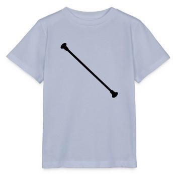 baton de twirling Twirling bâton - T-shirt bio MINI CREATOR Stanley/Stella Enfant - lavande-violet - Devant - Braiden (125cm)