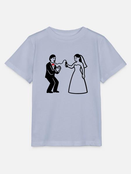 Brautpaar Peitsche Lustig - Stanley/Stella Kinder T-Shirt MINI CREATOR - Lavendel-Violett
