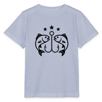 Angelhaken Fische - Stanley/Stella Kinder T-Shirt MINI CREATOR  - Lavendel-Violett - Vorne - Braiden (125cm)