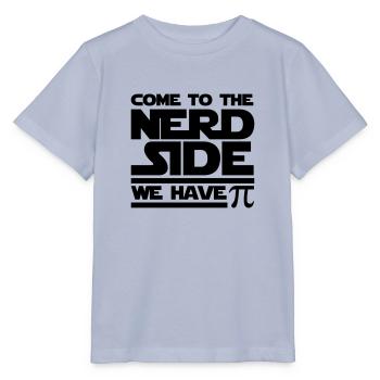 Come To The Nerd Side - We have Pi - Stanley/Stella MINI CREATOR Kids’ T-Shirt - lavender-violet - Front - Braiden (125cm)
