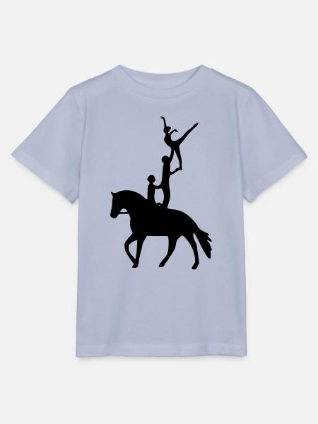 Voltigieren Dreierübung - Stanley/Stella Kinder T-Shirt MINI CREATOR  - Lavendel-Violett