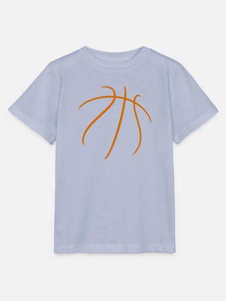 Basketball Kunstwerk - Stanley/Stella Kinder T-Shirt MINI CREATOR - Lavendel-Violett