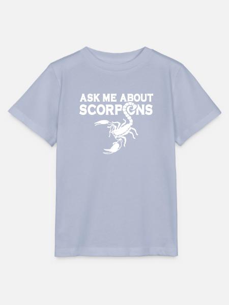 Skorpion - Stanley/Stella Kinder T-Shirt MINI CREATOR - Lavendel-Violett