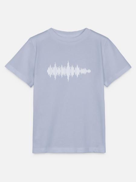 Soundfile - auf dunkel - Stanley/Stella Kinder T-Shirt MINI CREATOR  - Lavendel-Violett