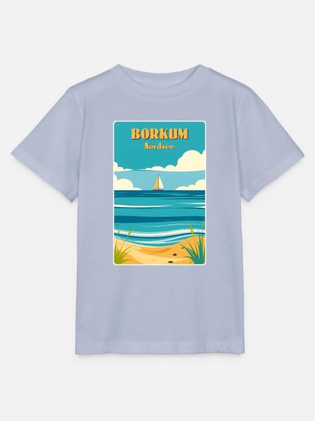 Borkum - Stanley/Stella Kinder T-Shirt MINI CREATOR  - Lavendel-Violett