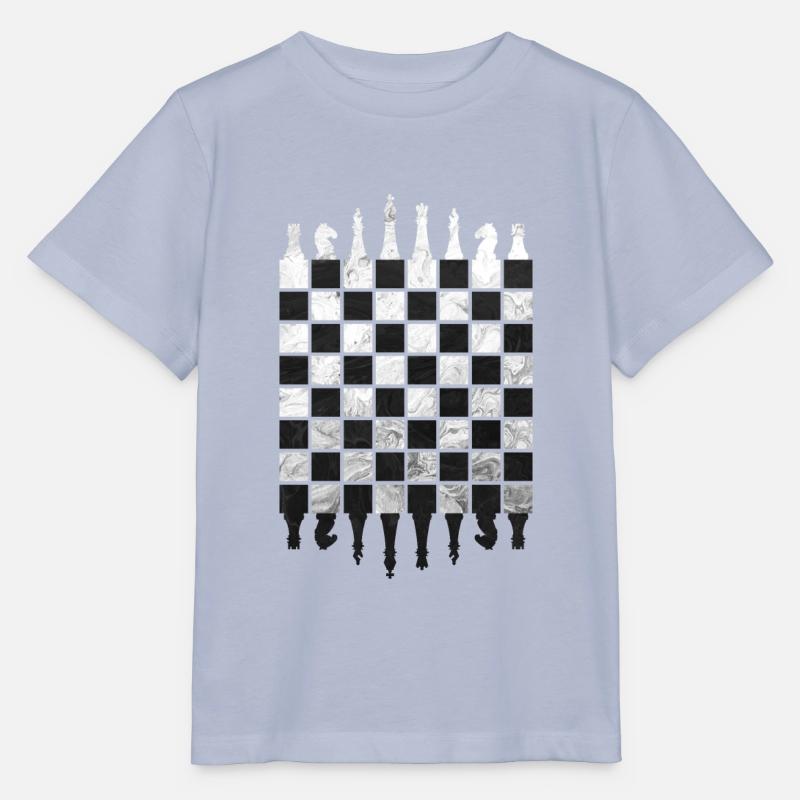 ÉCHECS JEU D’ÉCHECS - T-shirt bio MINI CREATOR Stanley/Stella Enfant - lavande-violet