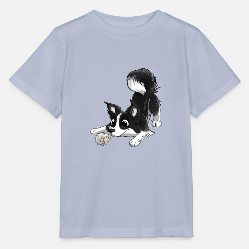 Le plus mignon Border - T-shirt bio MINI CREATOR Stanley/Stella Enfant - lavande-violet