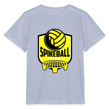 Farben änderbar | Roundnet Spikeball Team Fun - Stanley/Stella Kinder T-Shirt MINI CREATOR  - Lavendel-Violett - Vorne - Braiden (125cm)
