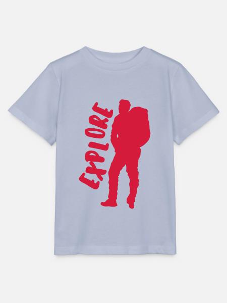Explore - Stanley/Stella Kinder T-Shirt MINI CREATOR - Lavendel-Violett