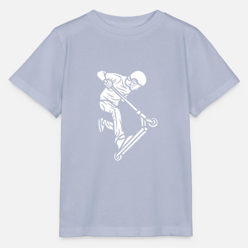 Weißer Roller - Stanley/Stella Kinder T-Shirt MINI CREATOR - Lavendel-Violett