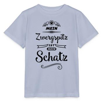 zwergspitz mein schatz hund - Stanley/Stella Kinder T-Shirt MINI CREATOR  - Lavendel-Violett - Vorne - Braiden (125cm)