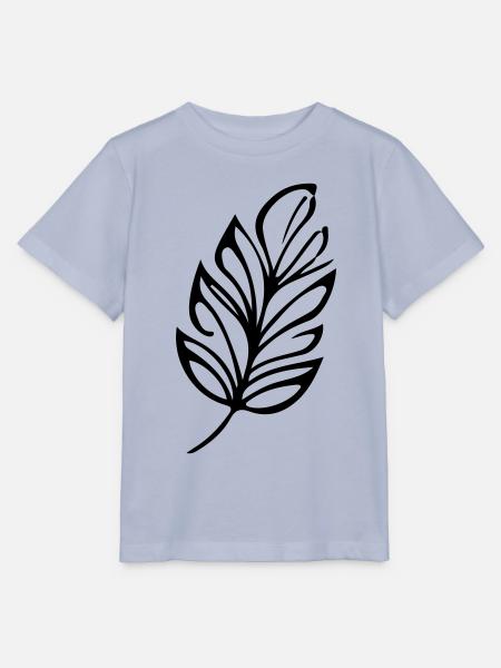 Blatt Ökologie - Stanley/Stella Kinder T-Shirt MINI CREATOR  - Lavendel-Violett