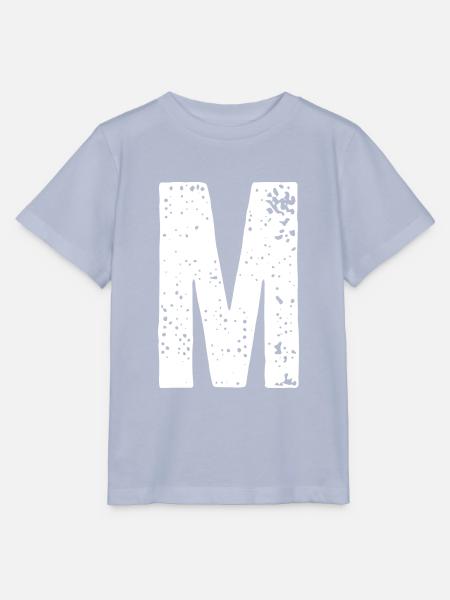 M-Buchstabe - Stanley/Stella Kinder T-Shirt MINI CREATOR - Lavendel-Violett