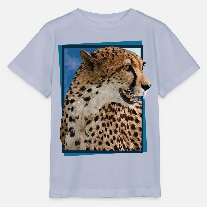 Gepard - Stanley/Stella Kinder T-Shirt MINI CREATOR  - Lavendel-Violett