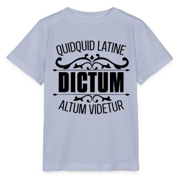 Quidquid Latin Dictum Latin Langue Latine Citation - T-shirt bio MINI CREATOR Stanley/Stella Enfant - lavande-violet - Devant - Braiden (125cm)